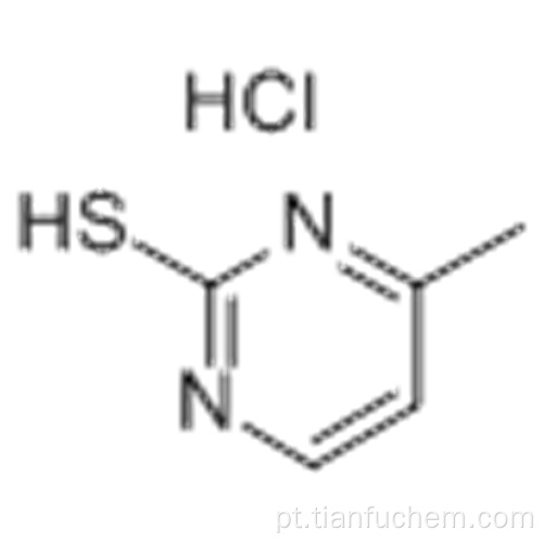 2-HIDROCLORETO DE MERCAPTO-4-METILPIRIMIDINA CAS 6959-66-6